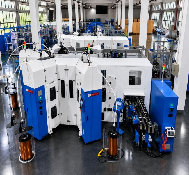 Automated Stator Production Line (Fixed-Speed Motor)