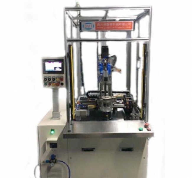 Single head straight winding machine
